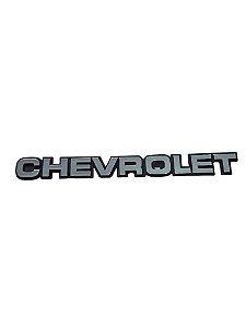 Emblema Chevrolet Tampa Traseira 44cm Comprimento A20 C20 D20 GM 93207571 Novo de Época
