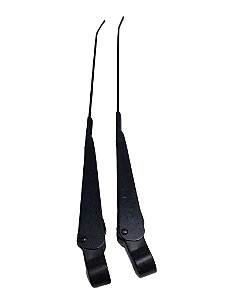 Par Braço Haste Limpador Parabrisa Dianteiro Caminhão Mercedes Benz MB Cabine Alta 3 limpadores 71 em diante Dyna 2052