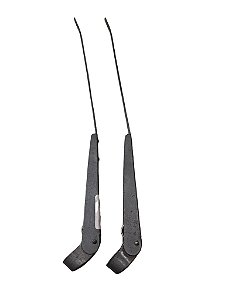 Par Braço Haste Limpador Parabrisa Dianteiro Chevette Cinza 73 diante Chevy 500 80 em diante Marajo 75/ e 87/ Dyna 2032