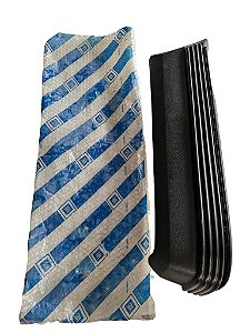 Ponteira Parachoque Traseiro Lado Esquerdo Monza 83 até 90 Sedan 4 Portas Original GM 94633069 Nova de Época