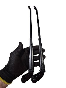 Par Braço Haste Limpador Parabrisa Dianteiro Gm Chevrolet A20 C20 D20 Veraneio 85 em diante e Caminhões GMC Djalma 40406