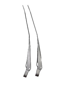 Par Braço Haste Limpador Parabrisa Diantiero VW Brasilia 73 em diante Original Dyna 2036 VW 1029554071 Nova de Época