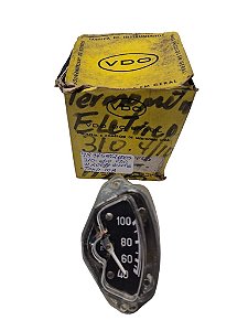 Relógio Indicador Temperatura Termômetro Meia Lua Elétrico 12V 100 graus MB 608 710 912 1313 Original VDO