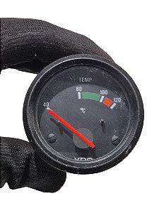 Relógio Indicador De Temperatura Termômetro 24v Visor 52mm Volvo N110 N112 B10 B12 B58 Original VDO