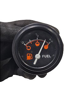 Relógio Indicador Marcador De Combustível 12V Visor 52mm Bobcat Original