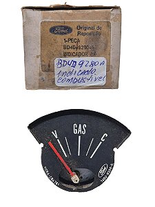 Relógio Indicador Marcador De Combustível Ford Maverick F100 Todos Original Ford Novo de Época