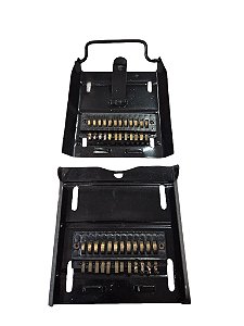 Suporte Gaveta Bandeja Toca Fita Rádio Antigo De Época Anti Furto 12 Contatos Revisado de Época