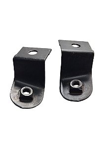 Par Suporte Lateral Lado Direito Esquerdo Do Parachoque Dianteiro Opala 69 até 74 Original GM 7329857 7329858