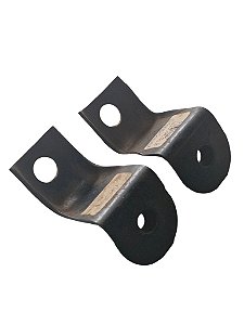 Par Suporte Lateral Parachoque Traseiro Chevette 73 até 79 Original GM 8971569 Novo de Época