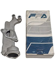 Carcaça Da Válvula Termostática GM S10 Blazer Astra Vectra 2.2 01 à 2017 2 Sensores Fino/Grosso