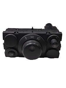 Central Conjunto Interruptor Botão Chave de Luz Farol Baixo Alto Milha e Reostato Painel Vectra 2006 a 2011 Original GM