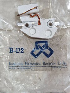 Porta Escova Alternador Chevette Opala Caravan Omega Corsa C10 D10 GM 3472316 Bergson B112 Amefil SE1604 Bergson