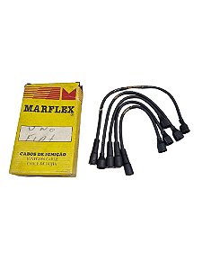Cabo de Vela Fiat Uno com 5 Cabos Marflex 2200S Marflex Novo de Época