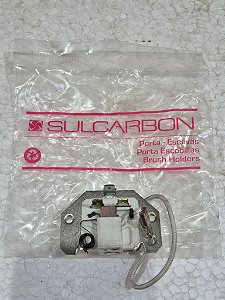 Porta Escova Alternador 12V Bosch 1124336050 Bergson B115 Sulcarbon Novo de Época
