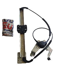 Maquina Vidro Eletrica Lado Esquerdo Sem Motor Fixação Carto Voyage Parati 2 Portas Zinni Guell R4130E VW 305837501