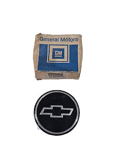 Emblema Chevrolet GM Bow Tie Tampa Traseira Porta Malas Vectra 94 até 96 Omega 93 até 96 Original GM 93218414