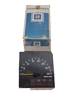 Relogio Conta Giro Tacometro A20 C20 D20 Bonanza Original GM 93214132 Novo de Época