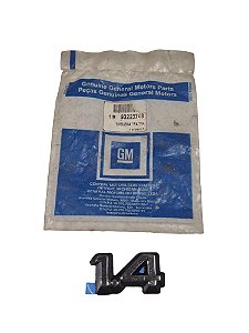 Emblema Adesivo 1.4 Tampa Traseira Corsa 94 até 96 Original GM 93223748 Novo de Época