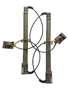 Par Maquina Vidro Adaptação Lado Direito Esquerdo Brasilia VW 1028375011 1028375021 Novo de Época