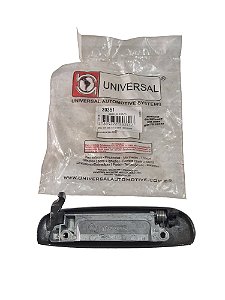 Maçaneta externa Porta dianteira Esquerdo Cinza claro S/chave Volkswagen Logus 93 à 96 Pointer 94 à 96 Universal 20351