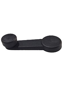 Manivela Reguladora do Vidro da Pta. Diant./Tras. Preto Plástico Dir./Esq. Ford Ka após 97 Courier 97/13 Universal 30373