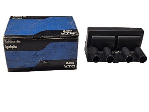 Bobina de Ignição Corsa MPFI Celta 4 Pinos 8V GM 01104038/10450424/10450490 Gauss GC4038 M.Marelli BI0013MM VTO IG8004
