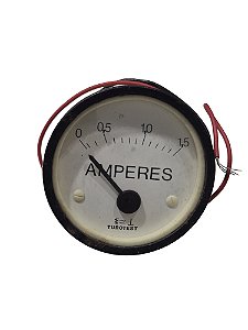 Indicador Marcador Amperímetro 0 a 1.5 Amperes Universal 55mm Turotest