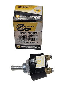 Botão Interruptor TicTac Universal Facobrás 9151007 Marília IM11181 Facobrás Nova de Época