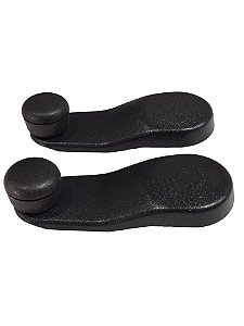 Par Manivela Reguladora Vidro Tempra Universal 60752 Fiat 97611815 Novo de Época