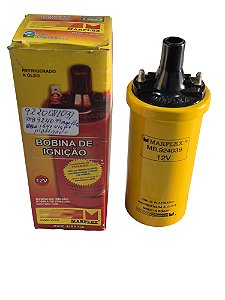Bobina de Ignição Com Platinado 12V VW Fusca Xavante SP2 Kombi SP1 Marflex MB924039 Bosch 9220081039 Marflex