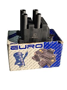 Bobina de Ignição Fiesta Courrier Escort Original 988F12029AC Euro 30526 Gauss GC4029 M.Marelli BI005SSM 3 Pinos Euro