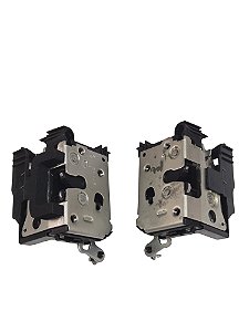 Par Fechadura da Porta dianteira Direito Esquerda Mecânica Ford Ecosport GI 02 à 12 Fiesta Hatch GII 02 à 14