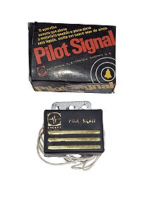 Cigarra Alarme Sonoro de Seta Pilot Signal Acessório Opcional de Época Novo Usado em Veículos Antigos Cherry SA