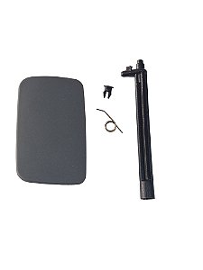 Fecho Porta Luvas Cinza Sem Chave Com Tirante E Mola Gol Parati Saveiro G3 Universal 21431 VW 377857128