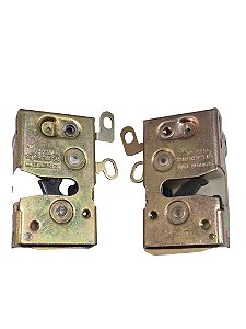 Par Fechadura Porta Dianteira Lado Direito Esquerdo Mecânica Ford Escort GI 83 à 87 Universal 30126 30127