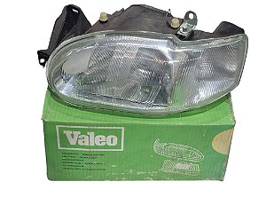 Farol Lado Esquerdo Escort Zetec 96/02 Original Cibie Valeo 600449 Novo de Época