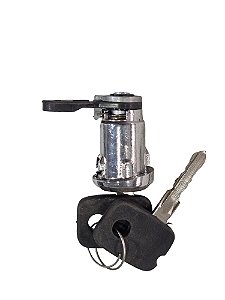 Cilindro da Porta Dianteira Cromado Com Chave Esquerda GM Chevette GI 73 a 92 Universal 40115