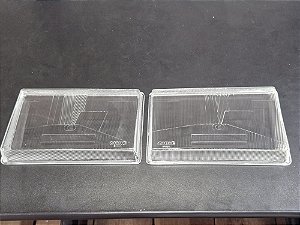 Par Lente Vidro Farol Lado Direito Esquerdo VW Gol 87 até 90 Original Cibie