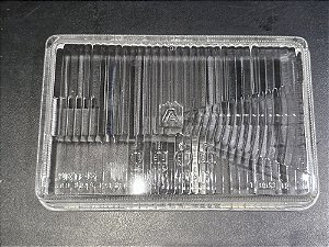 Lente Vidro Farol Lado Esquerdo Fiat 147 Spazio Oggi Panorama Original Arteb 40193 LE