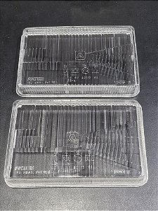 Par Lente Vidro Farol Lado Esquerdo Direito Fiat 147 Spazio Oggi Panorama Original Arteb