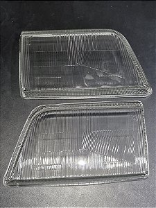Par Lente Vidro Farol Monza 82 até 87 Lado Direito Esquerdo Marca RCD RC434 RC435