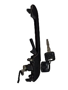 Maçaneta Ext. da Porta C/Chave Preto C/Friso Preto Fosco Volkswagen Passat I/II/III 77 a 88 Universal 20455