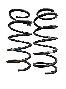 Par Molas Helicoidais Espiral Dianteira GM Omega 4Cil 2.0 2.2 Suprema 4 Cil 2.0 2.2 Com Ar Condicionado Original Hoesch