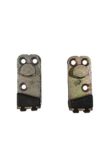 Par Batente Porta Lado Esquerdo Lado Direito Fusca Após 84/ Universal 20235 20236 Original VW 113837035.2 113837036.2