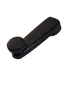 Manivela Reguladora Vidro Preta Plástica GM Monza 82/93 Chevette Marajó Chevy 500 83/94 Opala Caravan 83/92 Original GM