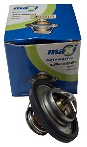 Válvula Termostática com Junta Ford Courier 97 à 99 Fiesta 96 à 99 MTE VT227.82 Marca Maxi MVT 7017.82