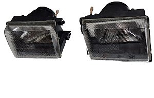 Par Farol Lado Direito Lado Esquerdo Lente Termoplastico GM Chevette Marajo 83/93 Marca RCD FT216 FT217