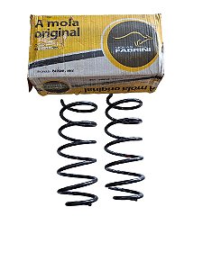 Par Mola Helicoidal Espiral Dianteira Fiat Uno Prêmio Elba Fiorino Pick-up 85/88 Marca Fabríni I_FT0235