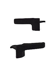 Par Maçaneta Interna Da Porta LD Lado Direito LE Lado Esquerdo Preta Original VW Passat Universal 20249 e 20250