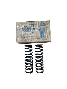 Par Molas Helicoidais Espiral Dianteira GM Opala Caravan 4 Cilindros 69/79 Original Hoesch ECHE07